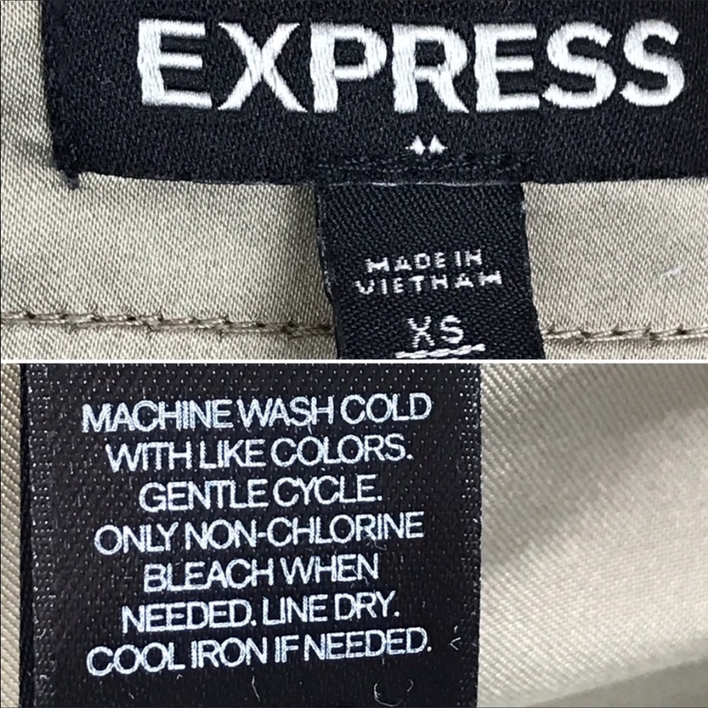 Express Green Thin Bomber Jacket - image 3